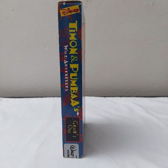 Disney's Timon and Pumbaa's Wild Adventures Grub's On VHS 1996 Vintage Kid - Picture 4 of 6